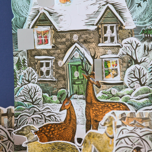 Christmas Cottage Advent Calendar|Art Angels