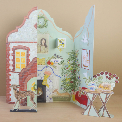 Festive Dutch Gable Advent Calendar|Art Angels