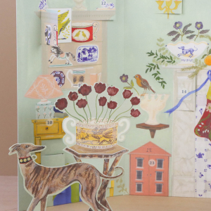 Festive Dutch Gable Advent Calendar|Art Angels