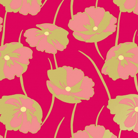 SHEET WRAP Poppies