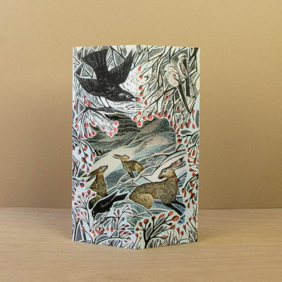 Hares In Conversation Die Cut|Art Angels