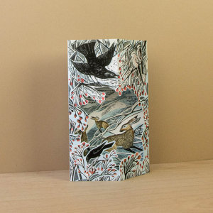 Hares In Conversation Die Cut|Art Angels