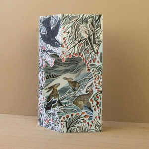 Hares In Conversation Die Cut|Art Angels