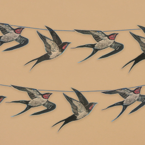 Cornish Swallows Garland|Art Angels
