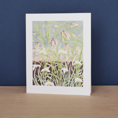 Fritillaries And Snowdrops|Art Angels