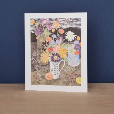 Dahlias In No 19 Jug|Art Angels