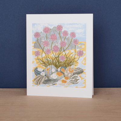 Sea Pinks And Pebbles|Art Angels