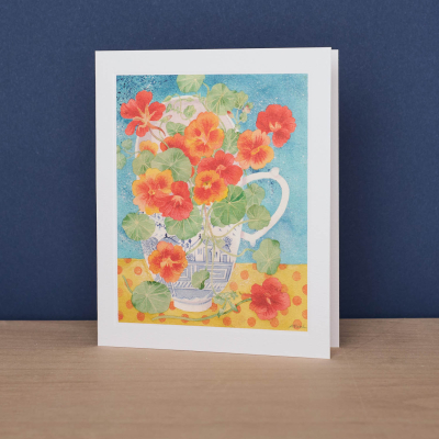 Late Summer Nasturtiums|Art Angels