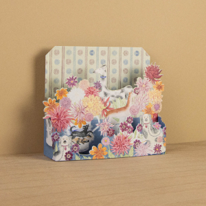 Dahlias And Dogs Die Cut|Art Angels