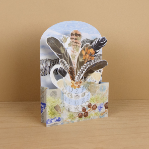 Spey Larch And Feathers Die Cut|Art Angels