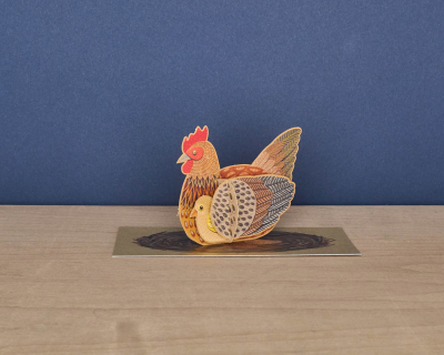 Pop Out Chicken Die Cut|Art Angels