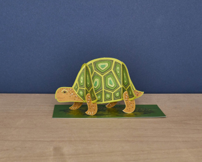 Pop Out Tortoise Die Cut|Art Angels