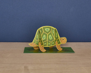 Pop Out Tortoise Die Cut|Art Angels
