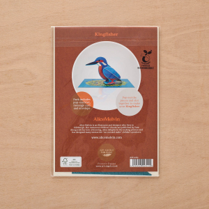 Pop Out Kingfisher Die Cut|Art Angels