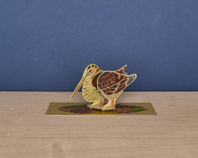 Pop Out Woodcock Die Cut|Art Angels