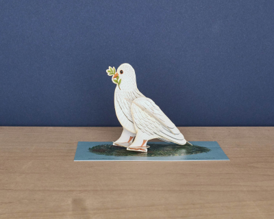 Pop Out Dove Die Cut|Art Angels