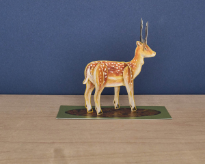 Pop Out Fallow Deer Die Cut|Art Angels