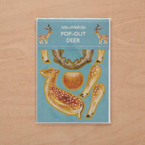 Pop Out Fallow Deer Die Cut|Art Angels
