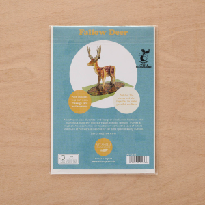Pop Out Fallow Deer Die Cut|Art Angels