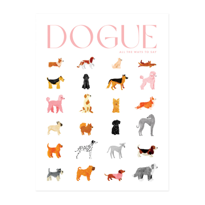 Dogue Print Med|All The Ways To Say