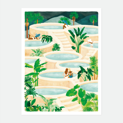 Natural Spa Print Small|All The Ways To Say