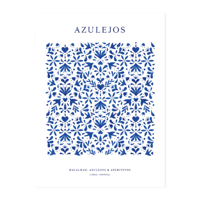 Azulejos Print Small|All The Ways To Say