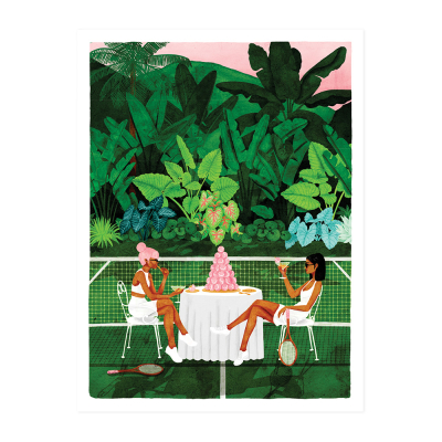 Tennis Court Print Small|All The Ways To Say