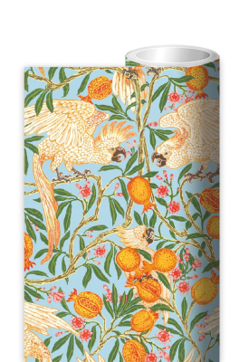 ROLL WRAP Cockatoo And Pomegrante