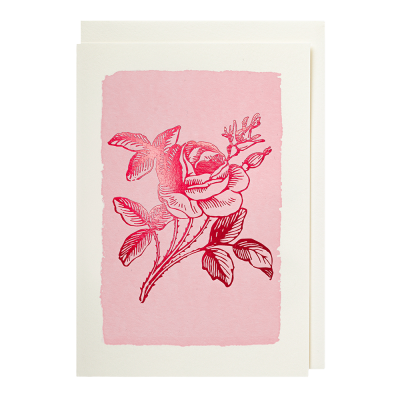 MINI CARD Pink Rose