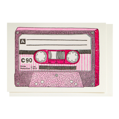 MINI CARD Pink Mixtape