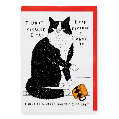 I Do It Because I Can