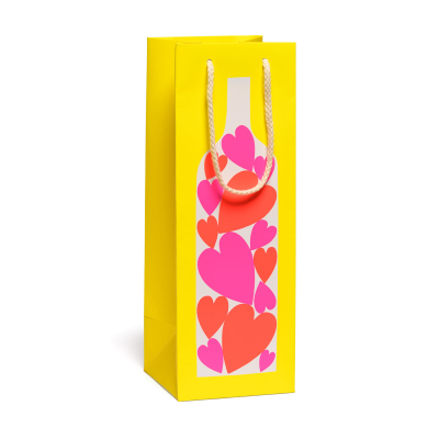 Bottle Of Hearts Booze Bag|Red Cap Cards