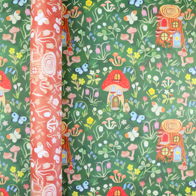 Toadstool Meadow Wrap|Art Angels