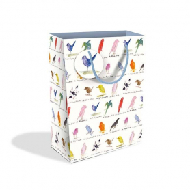BAG LRG Edward Lear Birds
