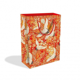 BAG LRG Kimono Cranes