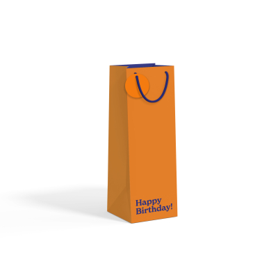 BAG BOTTLE Happy Birthday