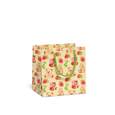 Strawberry Critters Small Bag|Red Cap Cards