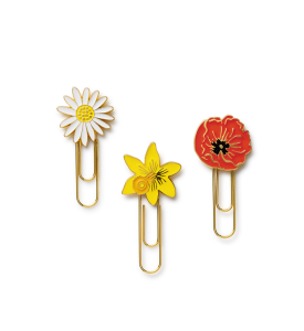 Garden Study Enamel Paper Clip Set|Rifle Paper