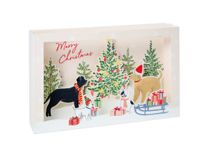 Blush Tree Trimming Dogs Boxed Set|Up With Paper