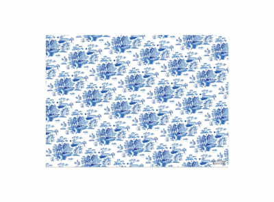 Blue Chinoiserie wrap roll- 3 sheets|Red Cap Cards