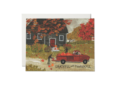 Pumpkin Truck Thank You Boxed Set|Red Cap Cards