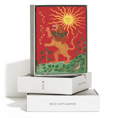 Roaring Holiday FOIL Boxed Set|Red Cap Cards