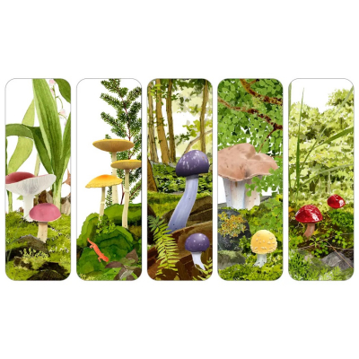 Mushroom Cove Bookmarks|Felix Doolittle