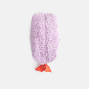 Lilac Towelling Mini Cube Cosmetic Bag|Caroline Gardner