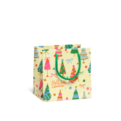 Holly Jolly Trees Small Bag|Red Cap Cards
