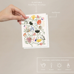 Widly In Love Love + Friendship Card|Seedlings