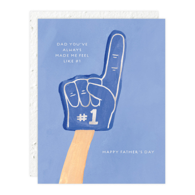 #1 Dad Father's Day Card|Seedlings