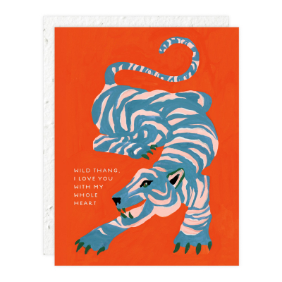 Wild Thang Birthday Card|Seedlings