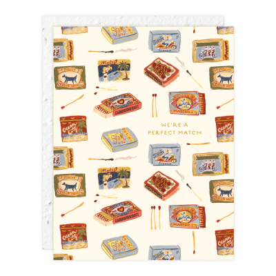 Matchbooks Anniversary Card|Seedlings
