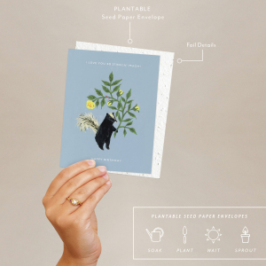 Stinker Birthday Card|Seedlings